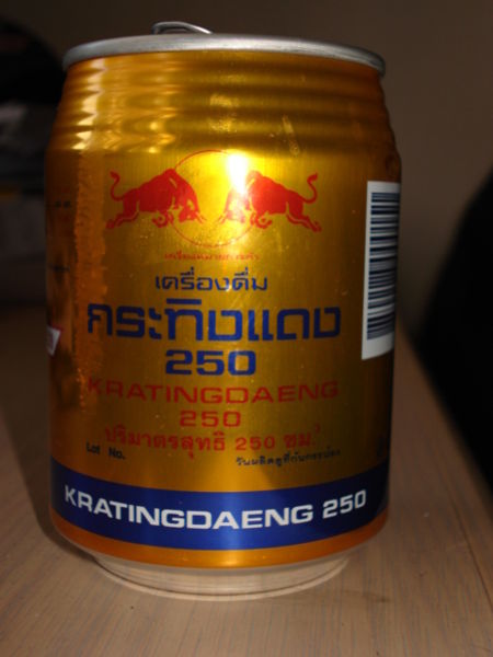Krating Daeng, a bebida tailandesa que deu origem à Red Bull