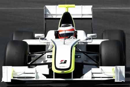 O piloto brasilerio da Brawn GP, Rubens Barrichello, fez a volta mais rápida da prova